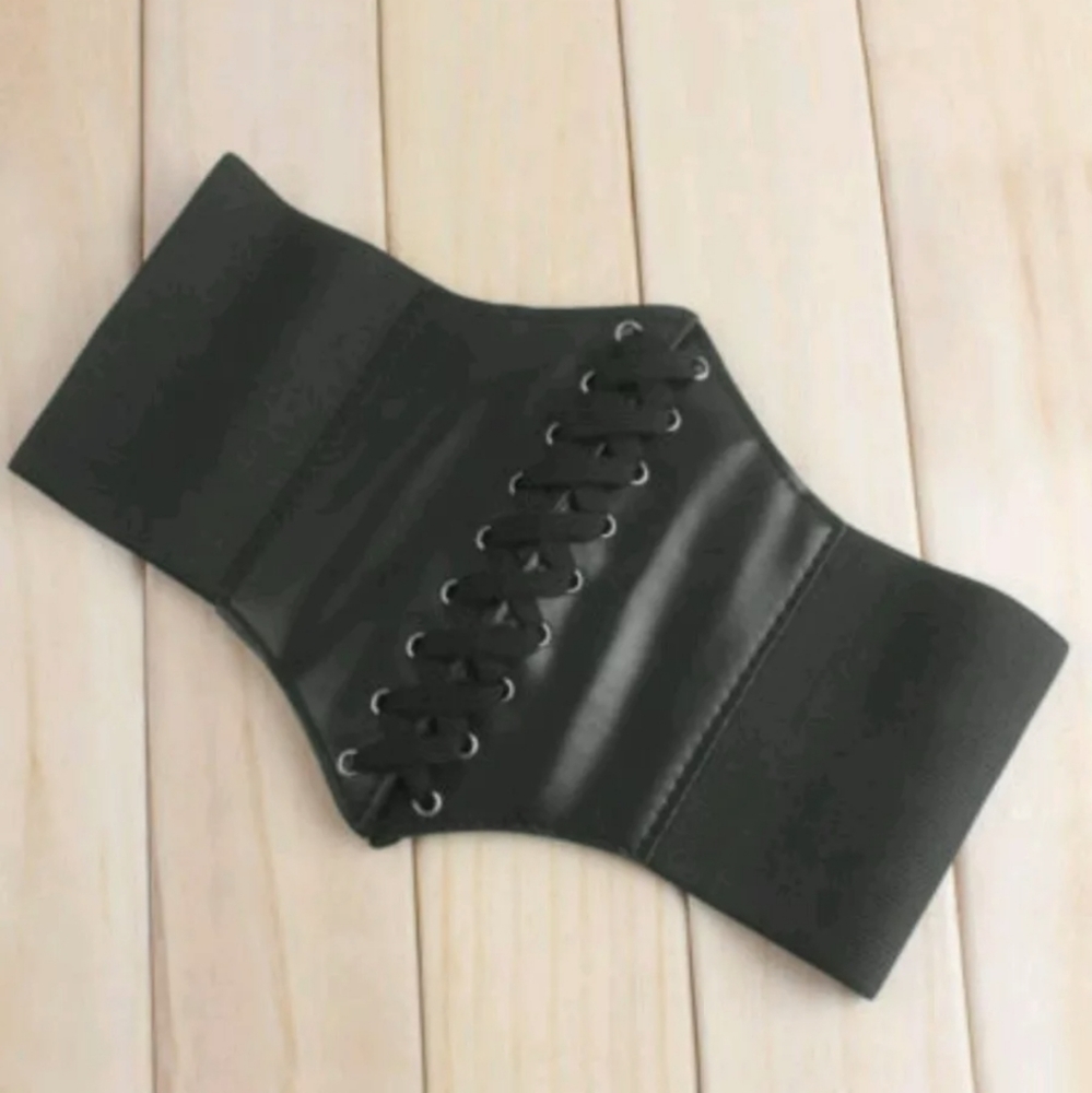 Black Corset Style Belt